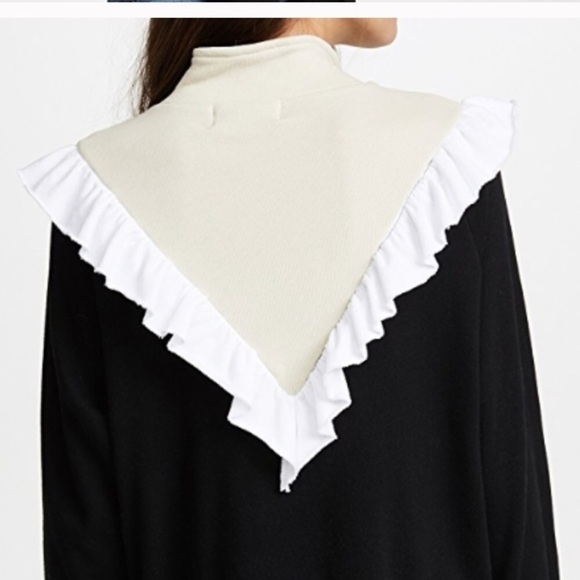 WILDFOX Prima Ruffle Warm-Up Sweatshirt - Picture 3 of 3